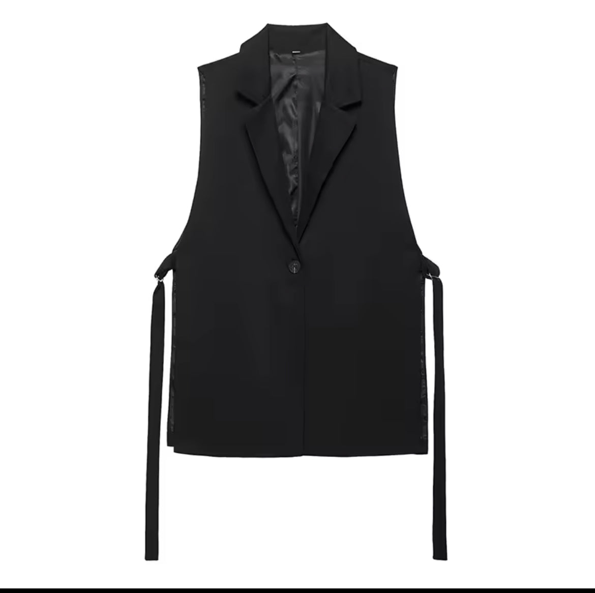 Vintage Button-Front Waistcoat Vest