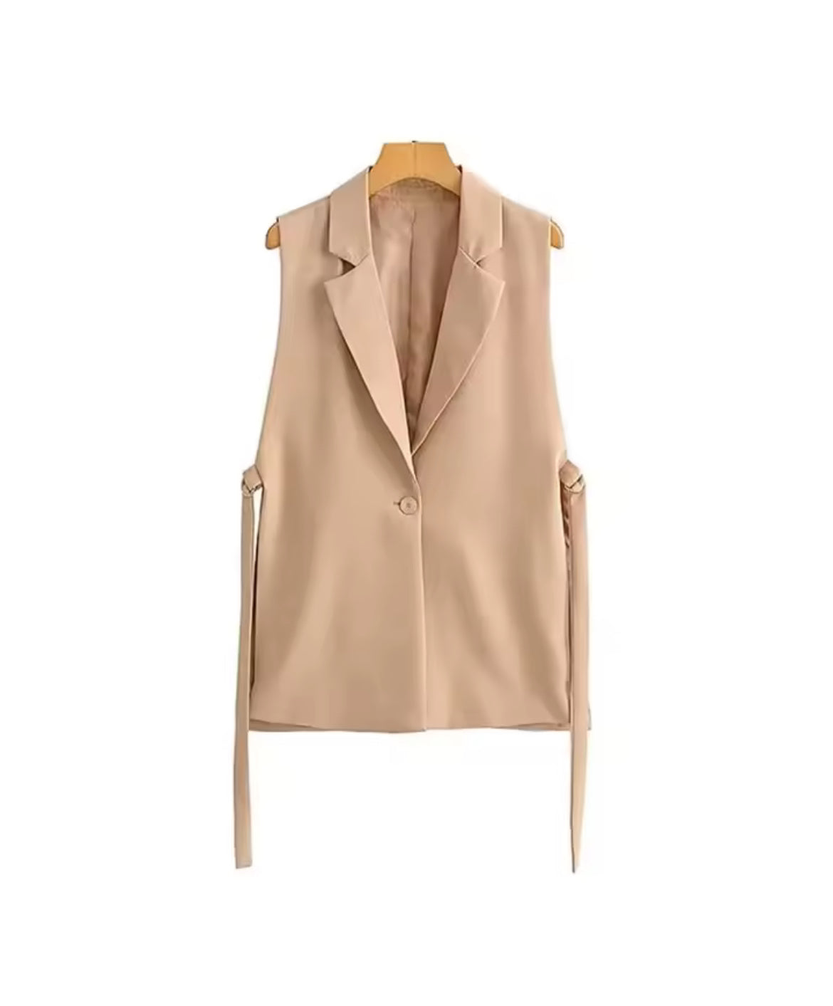 Vintage Button-Front Waistcoat Vest