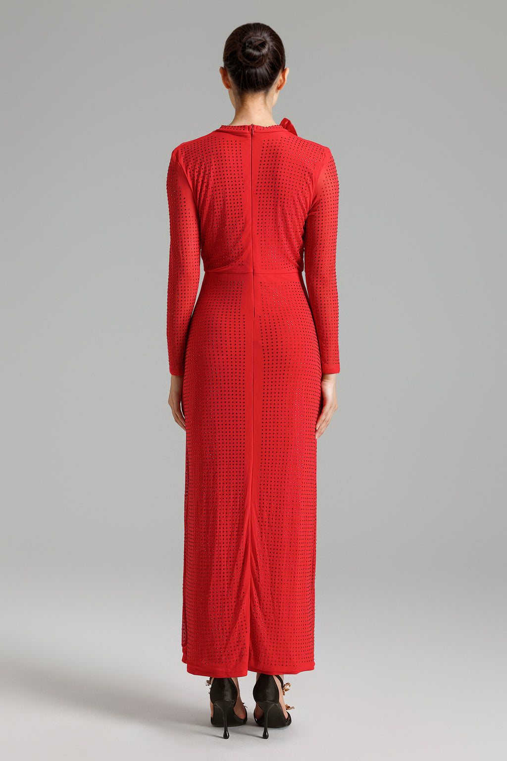 Red Elegant Maxi Dress