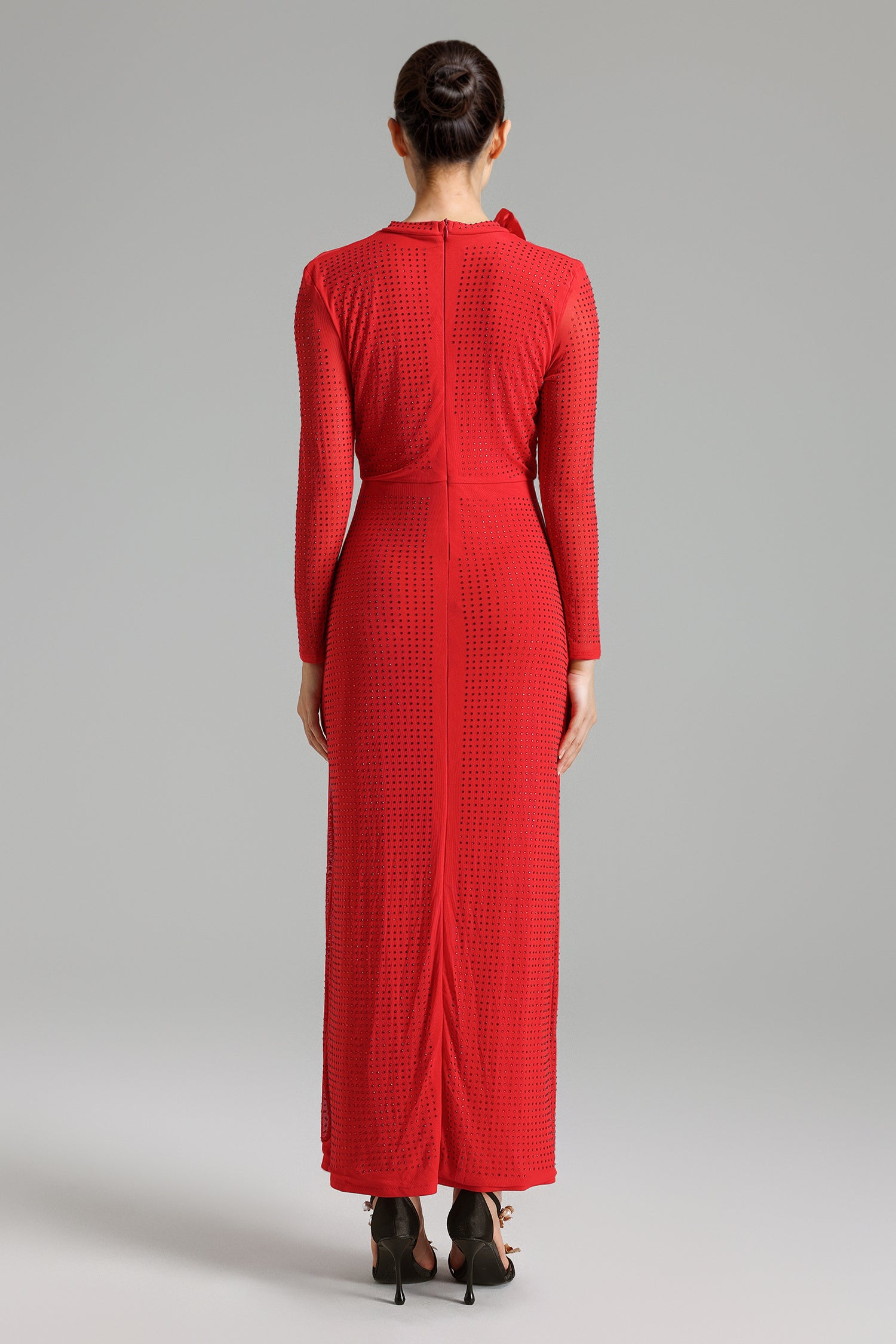 Red Elegant Maxi Dress